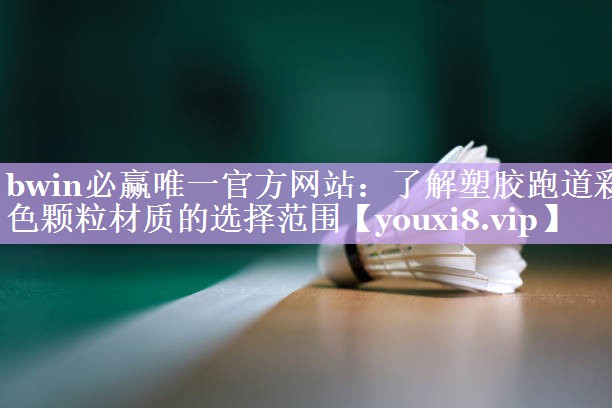 bwin必赢唯一官方网站：了解塑胶跑道彩色颗粒材质的选择范围